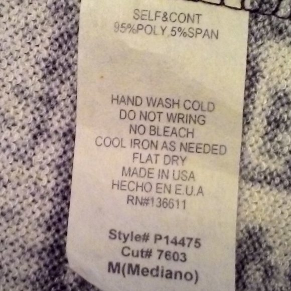 Azteck print Duster/Cardigon Size M - Picture 4 of 5